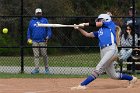 Softball vs Emerson  Wheaton College Softball vs Emerson College in game 2 of their doubleheader. - Photo by Keith Nordstrom : Wheaton, Softball